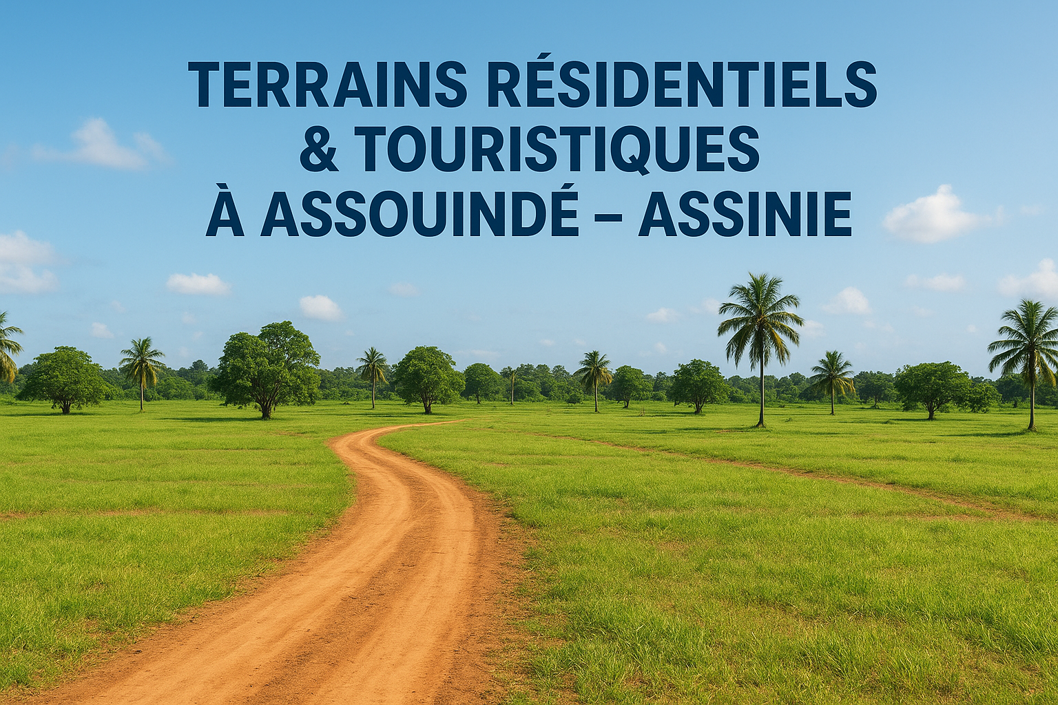 Terrains résidentiels & touristiques à Assouindé – Assinie